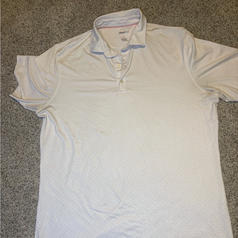 Johnnie-O golf polo size Large